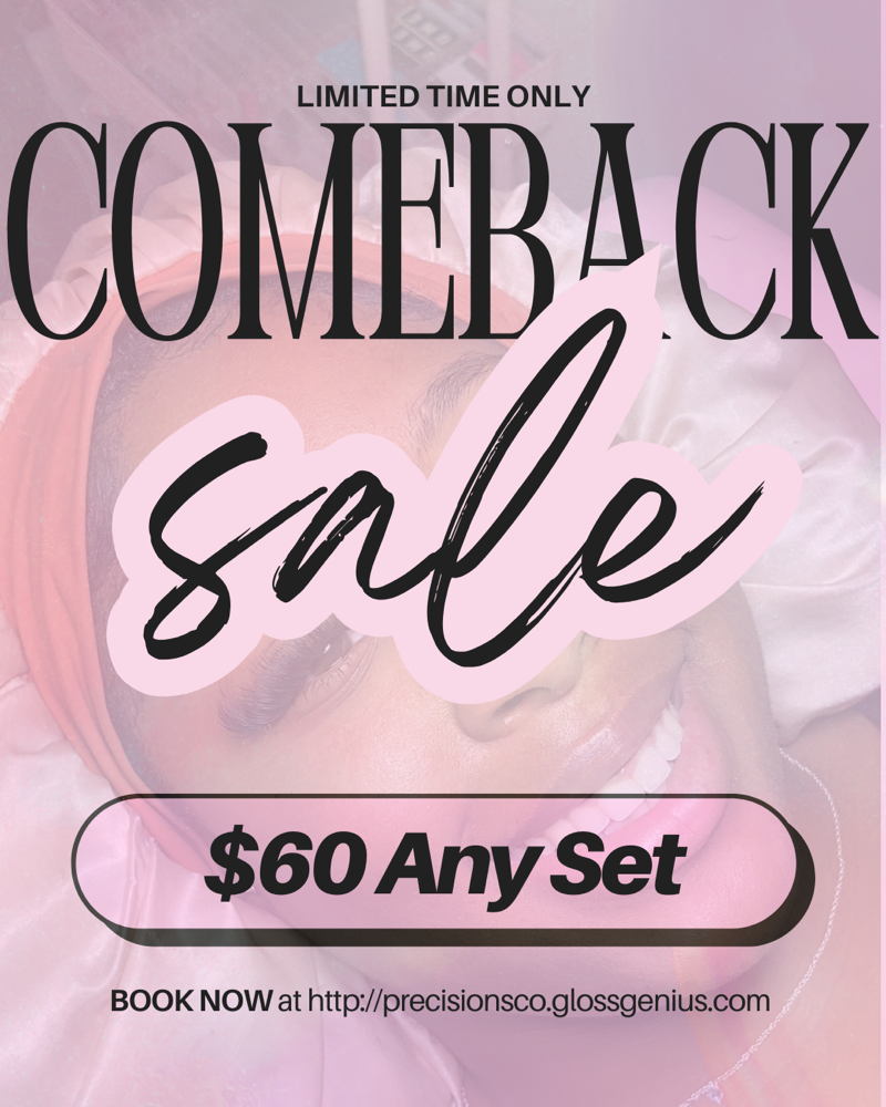 The Comeback Lash Full Set Sale