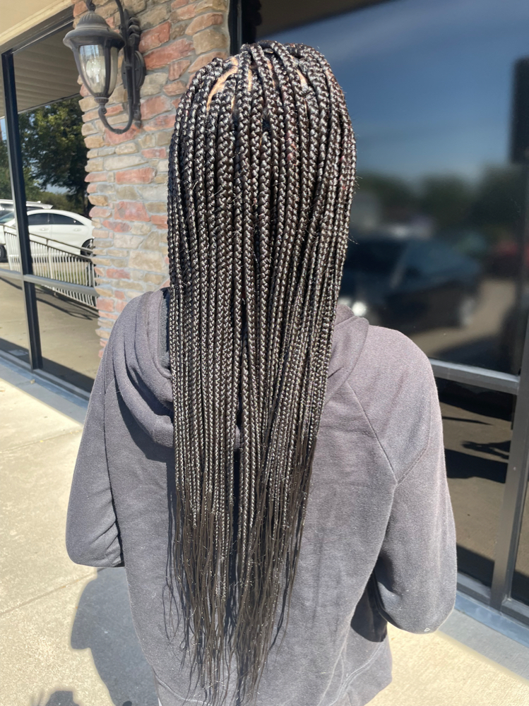 Medium Box Braids