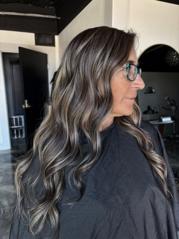 Lowlights at House of Blondes in Canton, TX