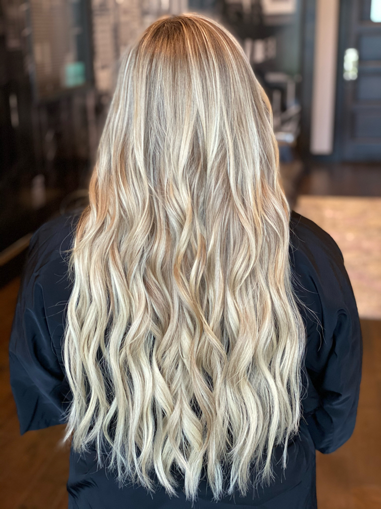 IBE Extension New Hair Install 2 at Catherine Chishti Hair in Frisco, TX