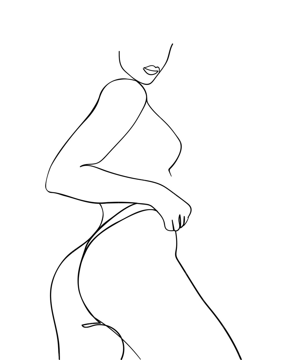 The Finish Line (Butt Strip)