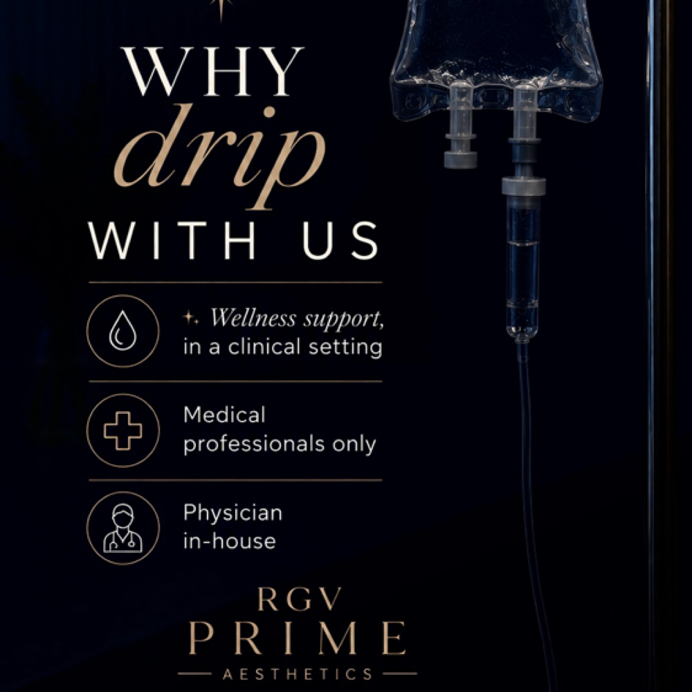 IV DRIP THERAPY 💧 at RGV PRIME AESTHETICS PLLC in Mcallen, TX