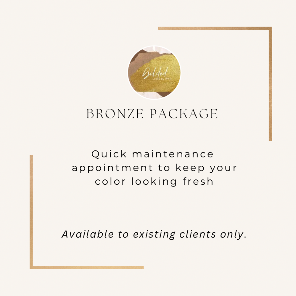 Bronze Package (sugg.4-8 visits/yr)