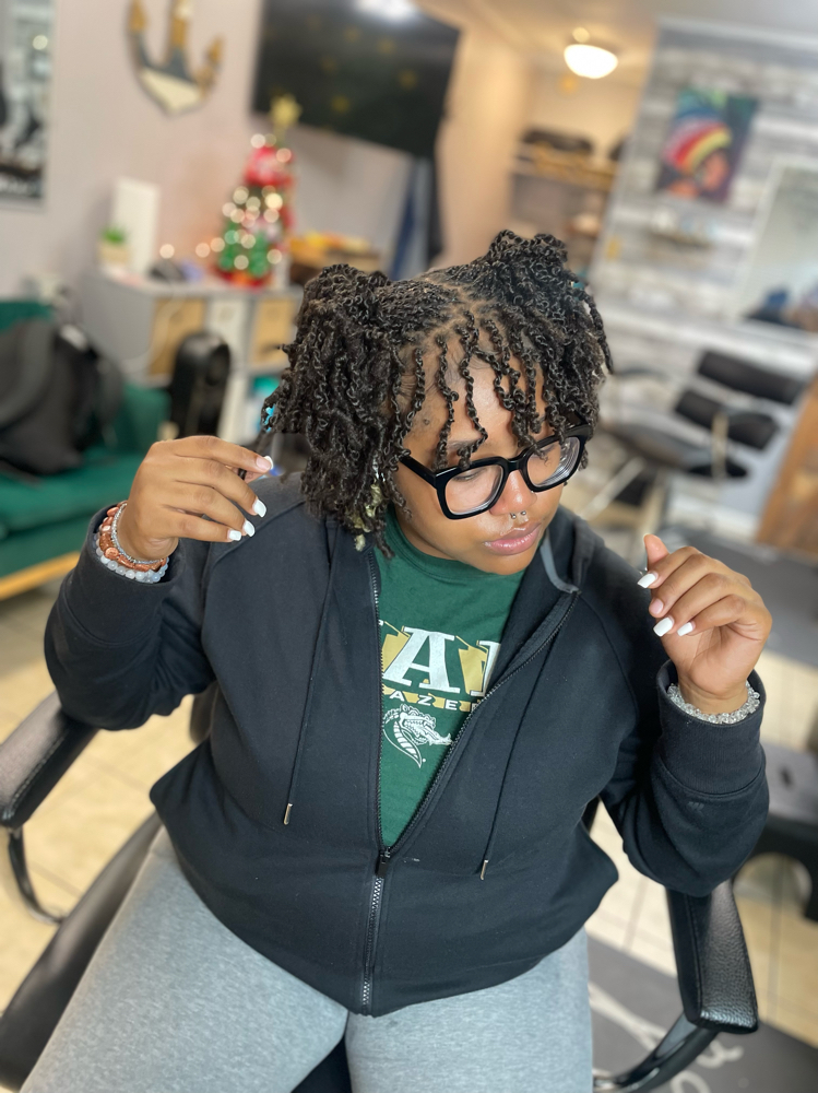Short Extra Small Kinky Twist
