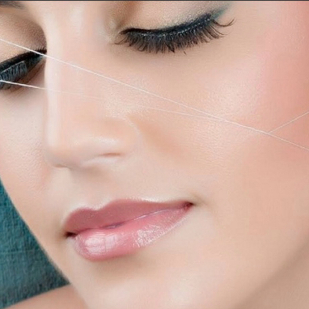Full Face Threading at Threaded beauty studio in Mentor, OH