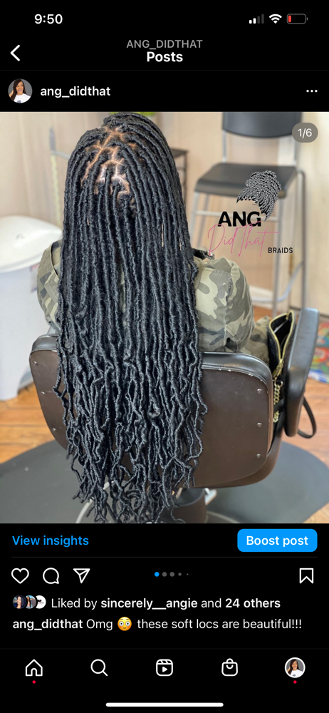 Extended Crochet Soft Loc(read 1st)