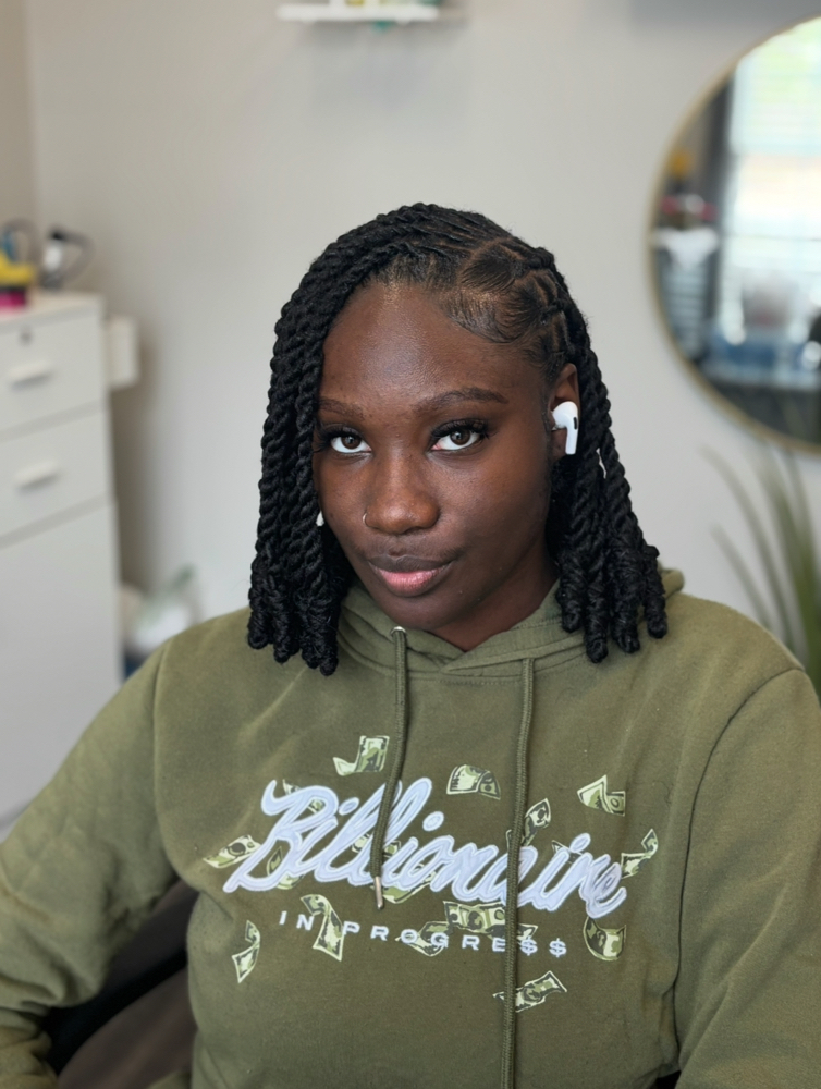 Invisible Loc bob at LocsNLooks in Lawrenceville, GA