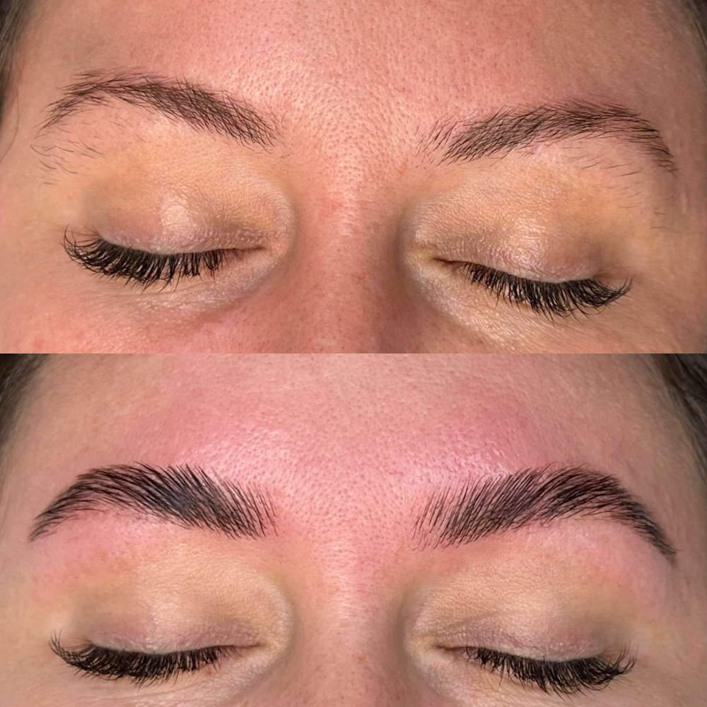 Brow Lamination with Enhancement