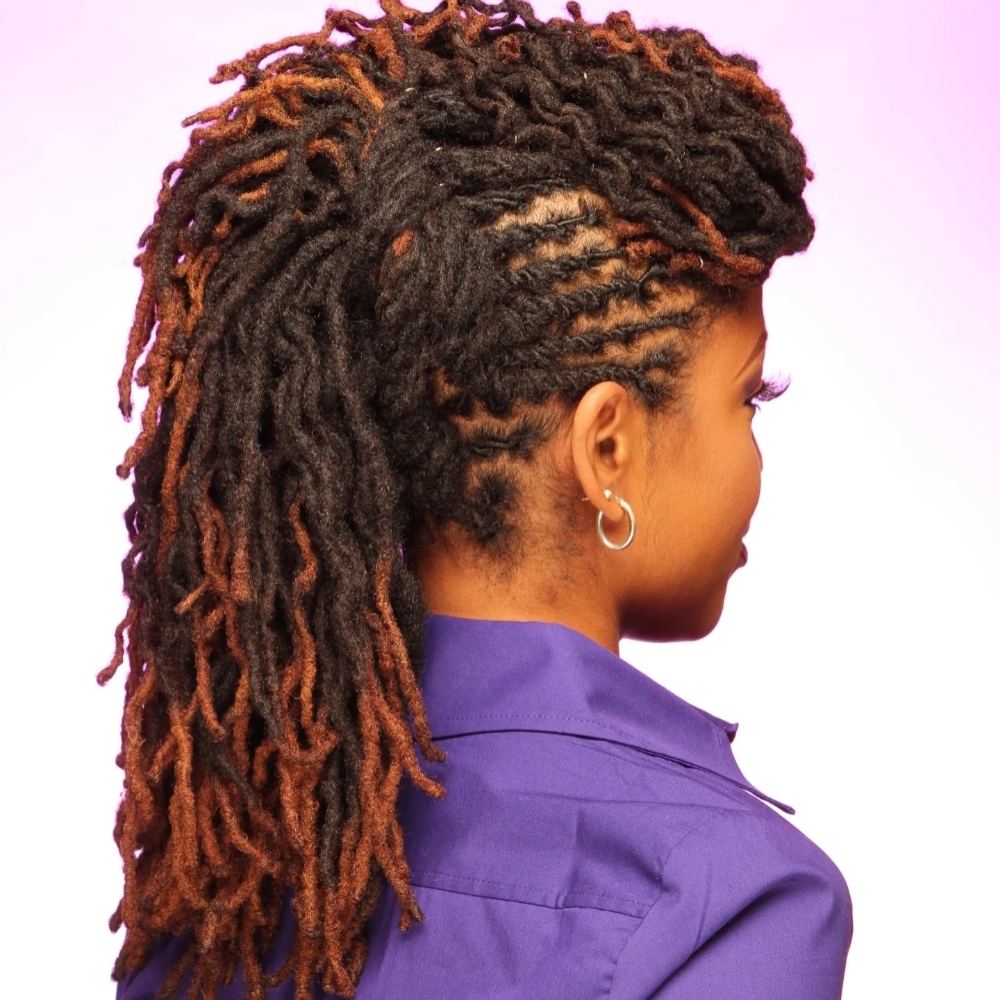 Traditional Loc Styling at Divine Elements by Temi in Hampton, GA