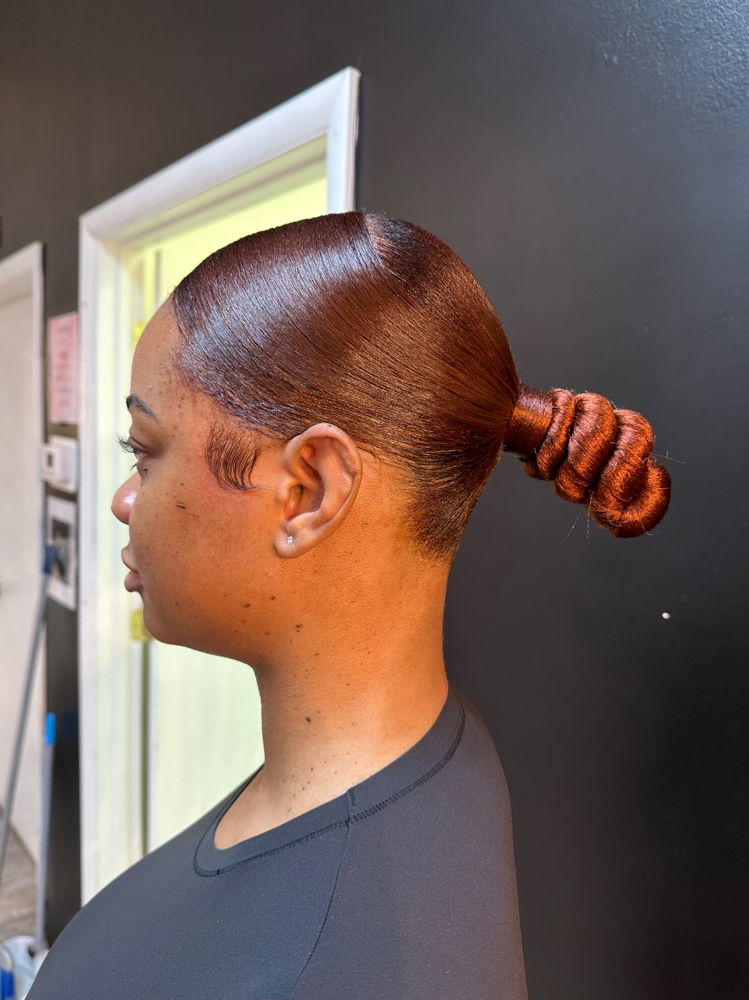 Sleek Knot Bun