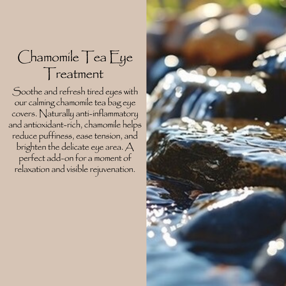 Chamomile Tea Eye Treatment