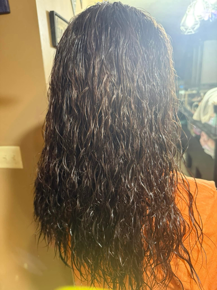 French Braid Perm