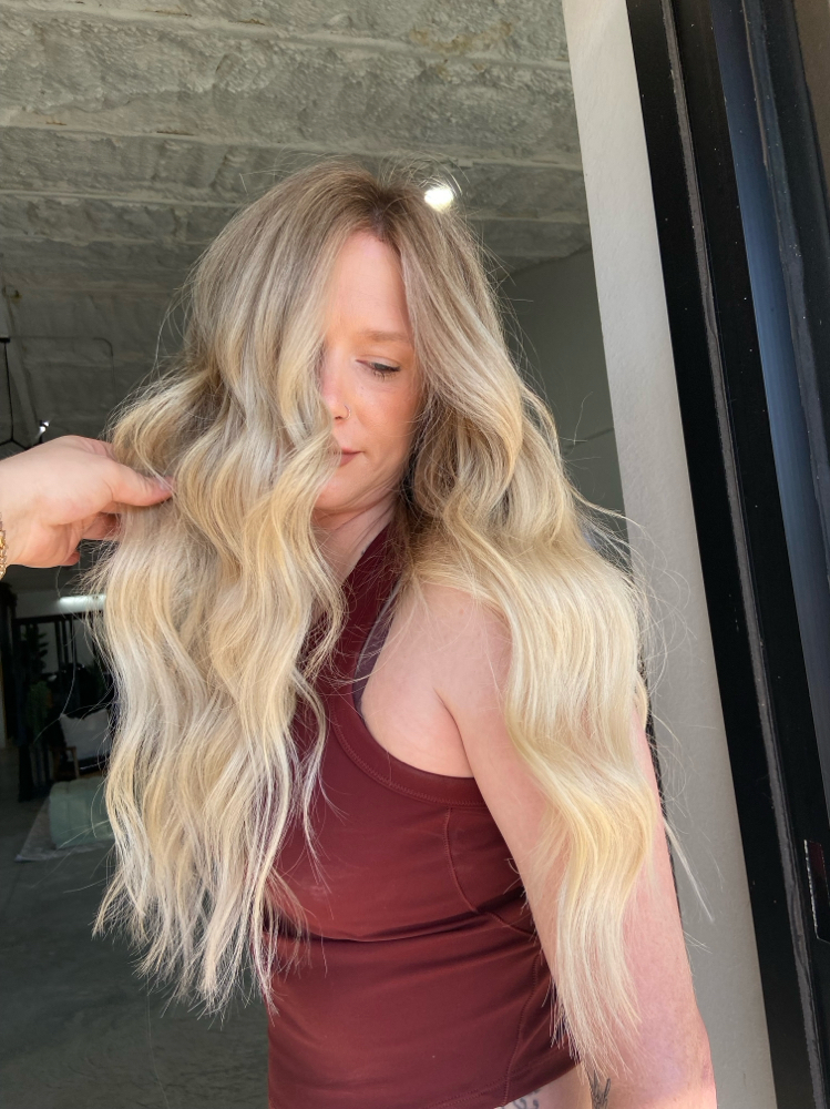 Inital Extension Install at The Glamm Room in Sulphur Springs, TX