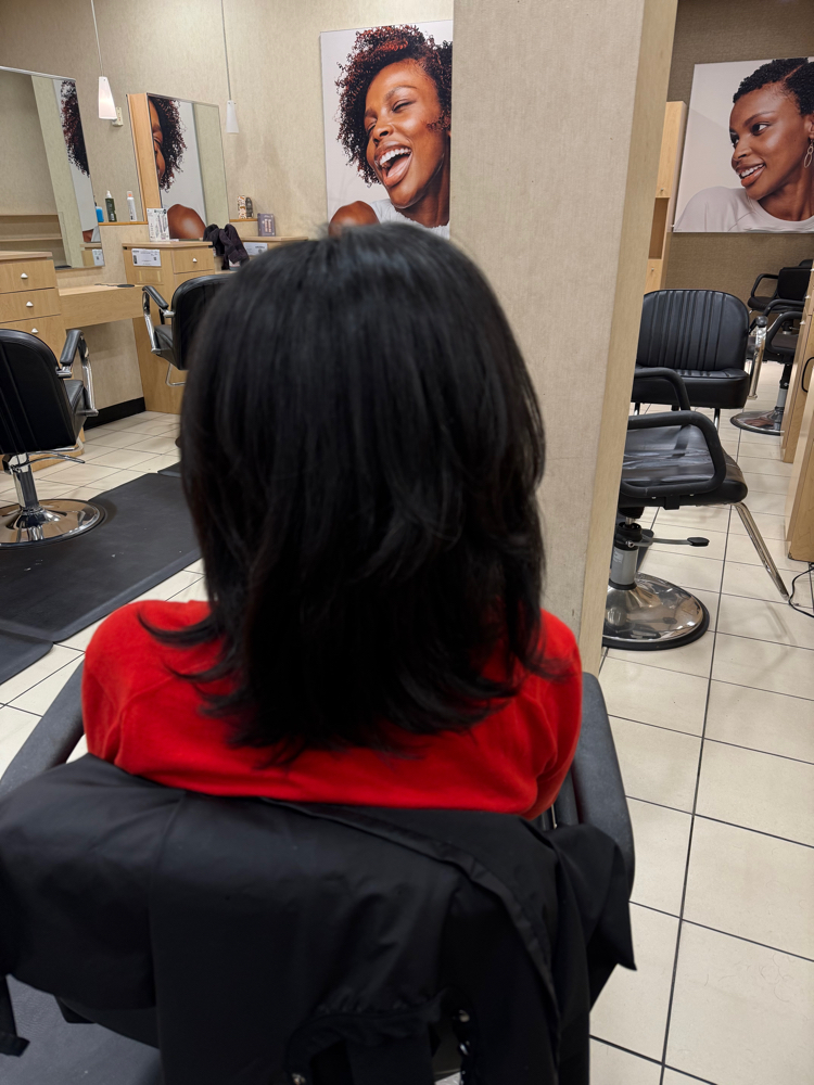 Signature Blow-dry at AJ Beauty Salon in Chandler, AZ