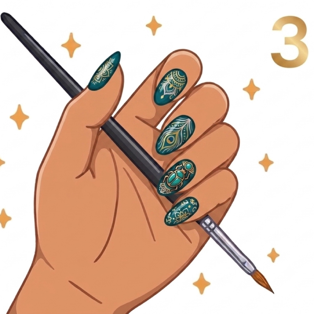 Nail Art Tier 3 at Shimmery Kymerie Aesthetics in Loveland, CO