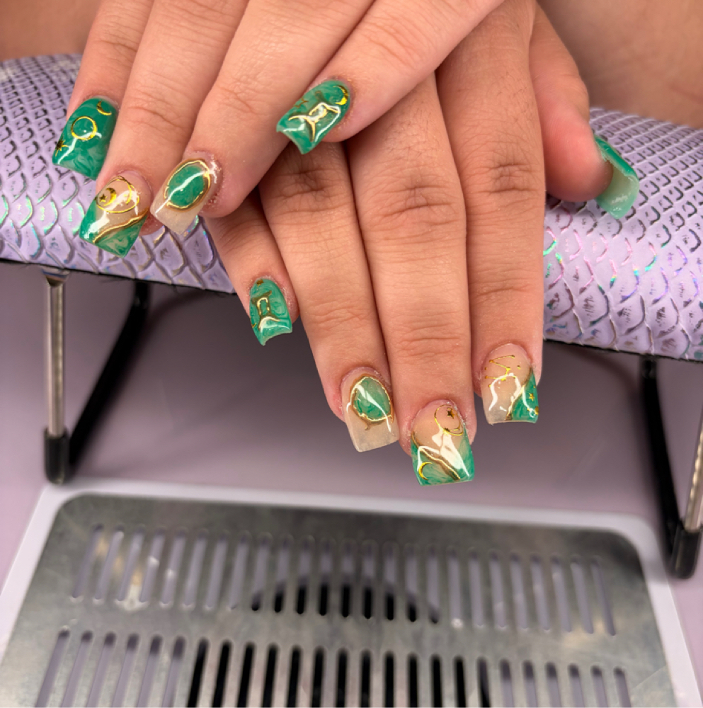 Acrylic Full Set at Blood Sweat & Shears in Fernley, NV