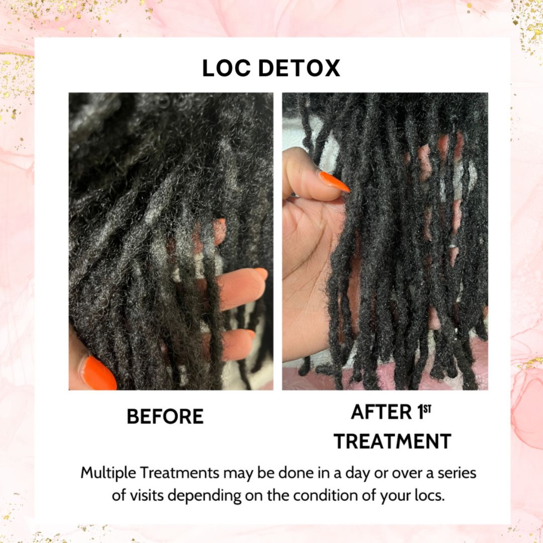 Loc Bath Detox (add on service)