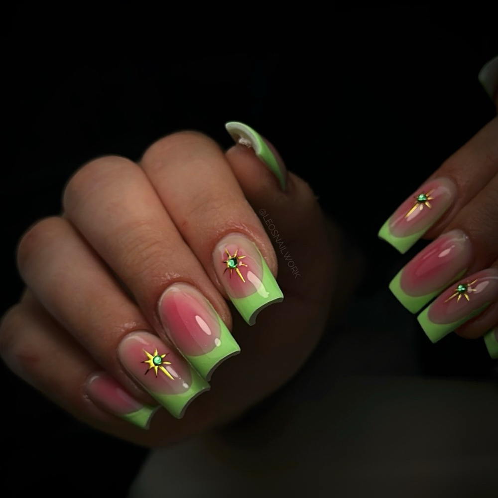 French + Mix Art at Leo’s Nailwork in Greenville, SC