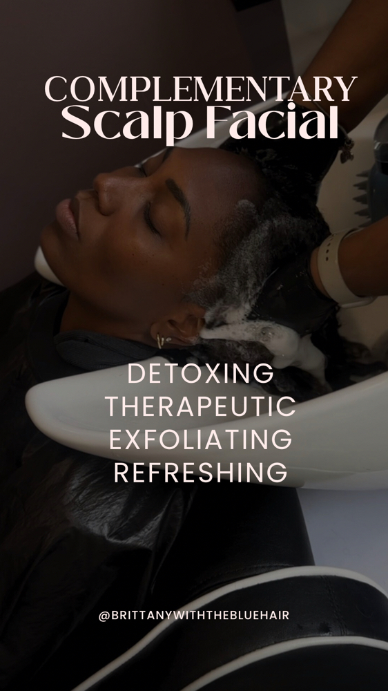 October-Complementary Scalp Facial