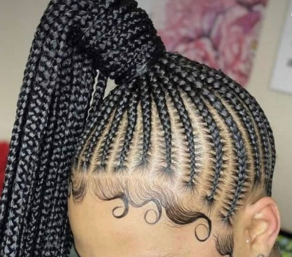 CornRow Ponytail