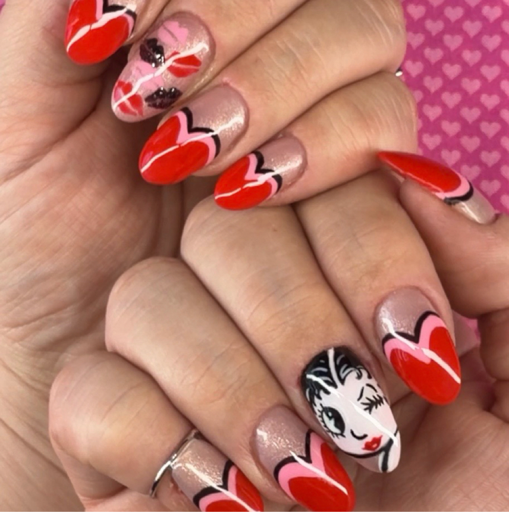 Tier 2 - Medium Nail Art at Nail Palace NYC in New York, NY