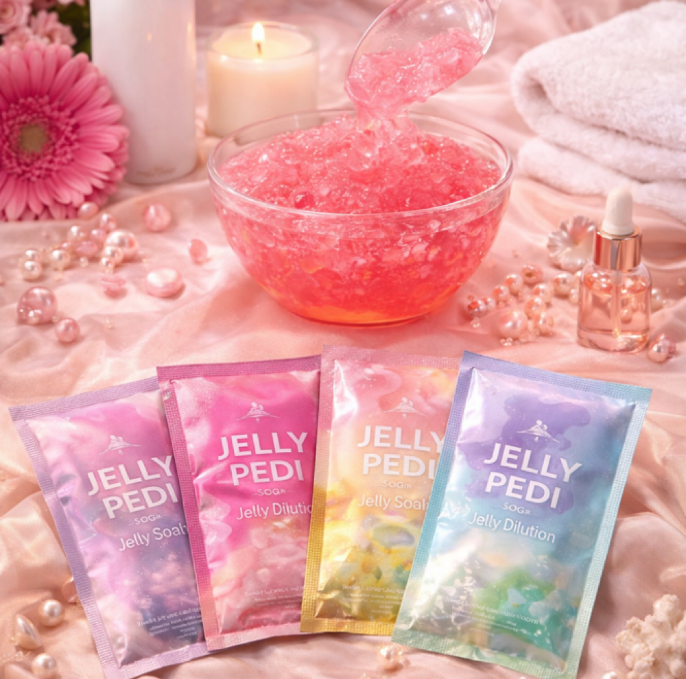 Jelly Bliss Pedicure at Irene Nails in Germantown, TN