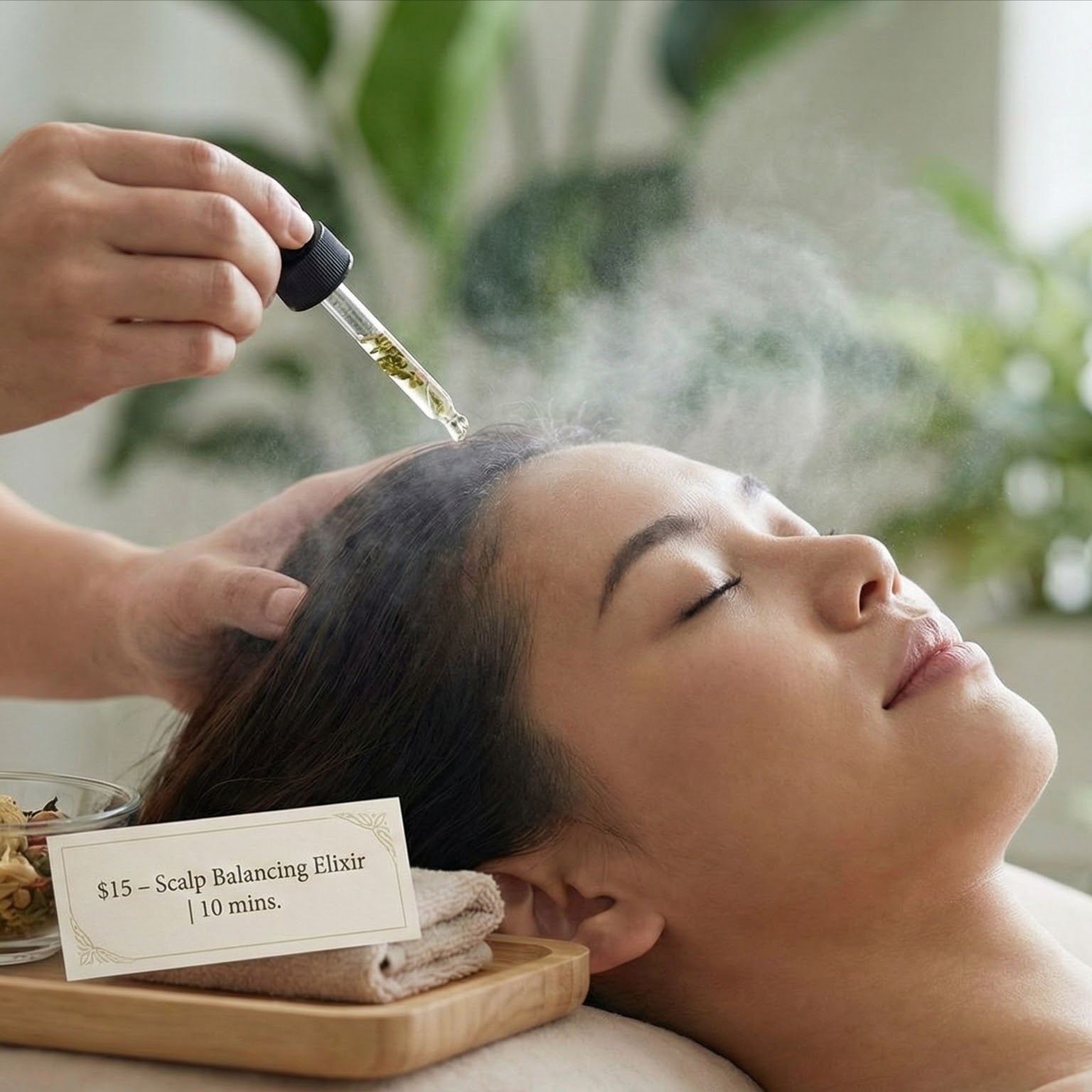 $15 – Scalp Balancing Elixir at Ahjel  Beauteous in Beverly Hills, CA