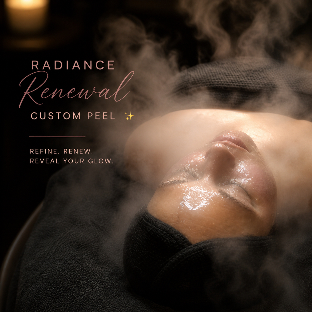 Radiance Renewal Custom Peel ✨ at Bare Beauty Aesthetics in Bay City, TX