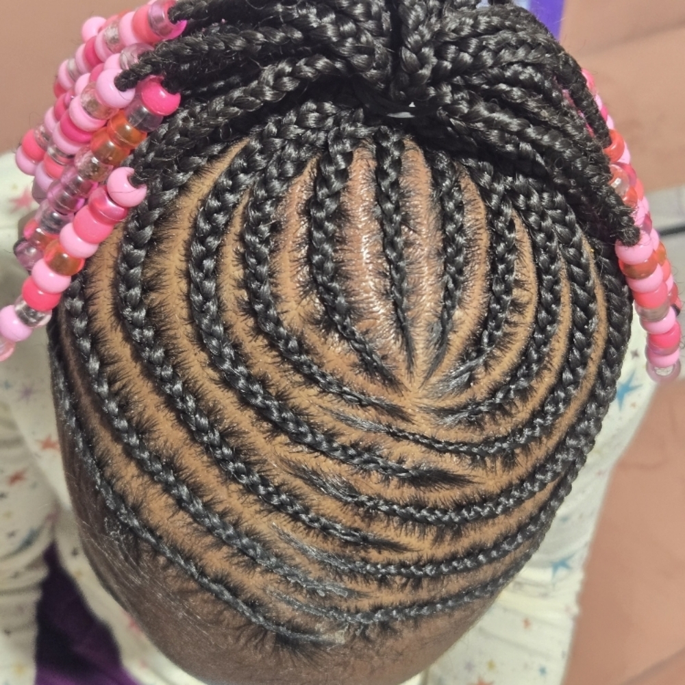 Girls Natural Braids(No Hair Added) at Braids By Bri in Nashville, TN