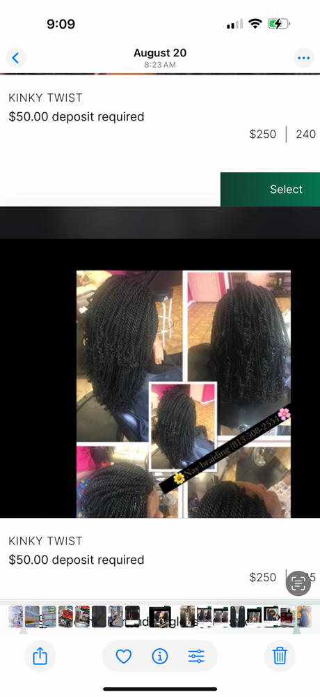 Kinky Twist at NAY HAIR BRAIDING in Springhill, FL