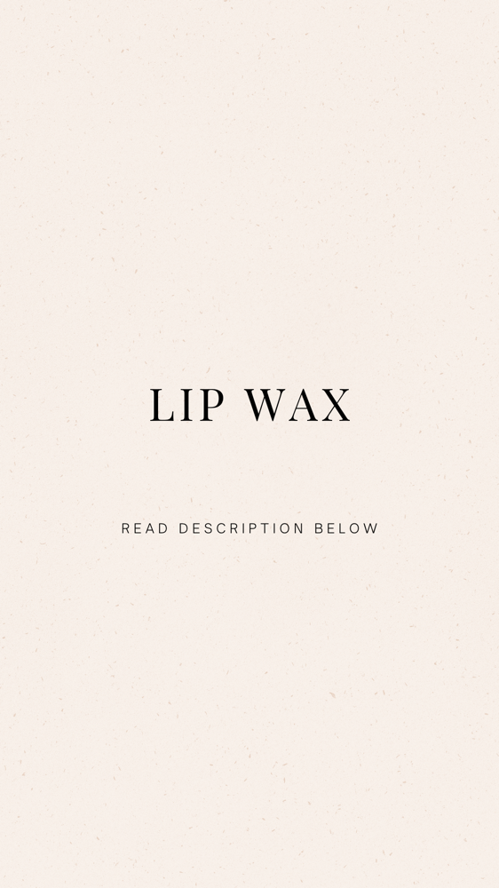 Lip Wax