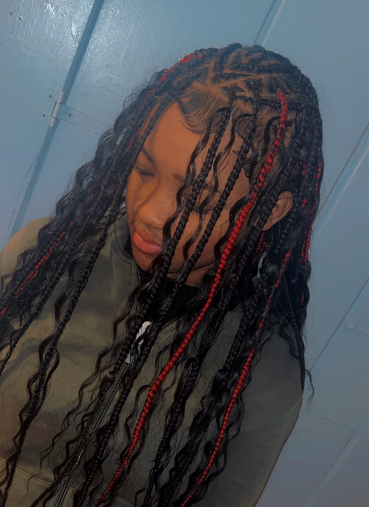 Fulani Flip Over Braids