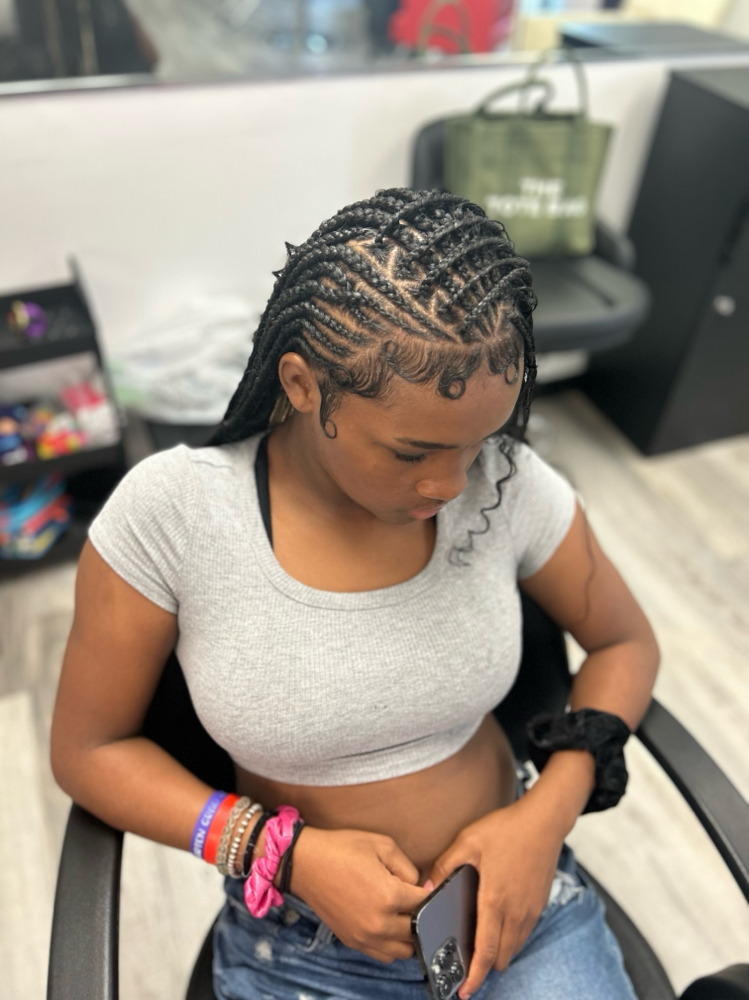 Fulani Flip Over Braids