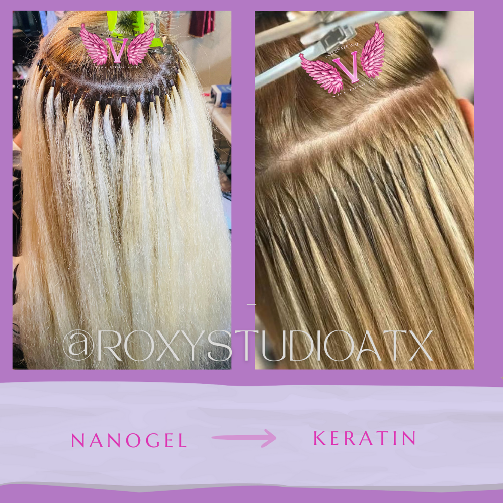 Hair Extensions Application