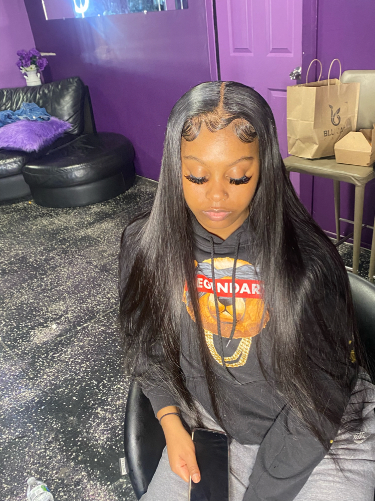 Closure/frontal Sewin at Touched bylaneise in Long Beach, CA