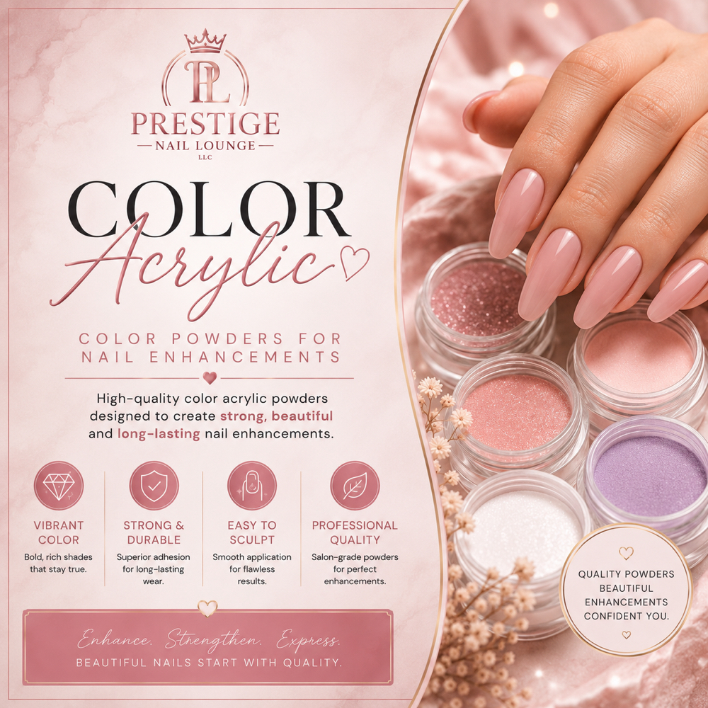 Color Acrylic at Prestige Nail Lounge LLC in Chattanooga, TN