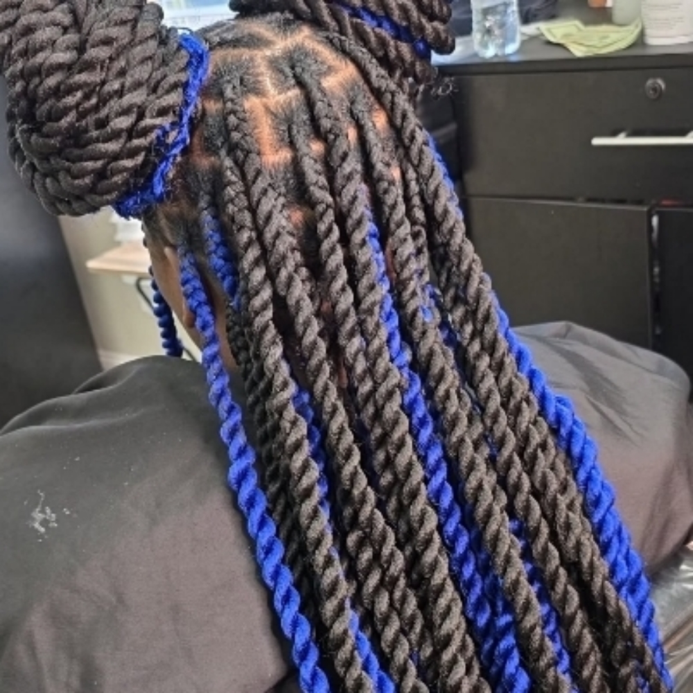 Marley Twists at Hair By Ronnie in Charlotte, NC