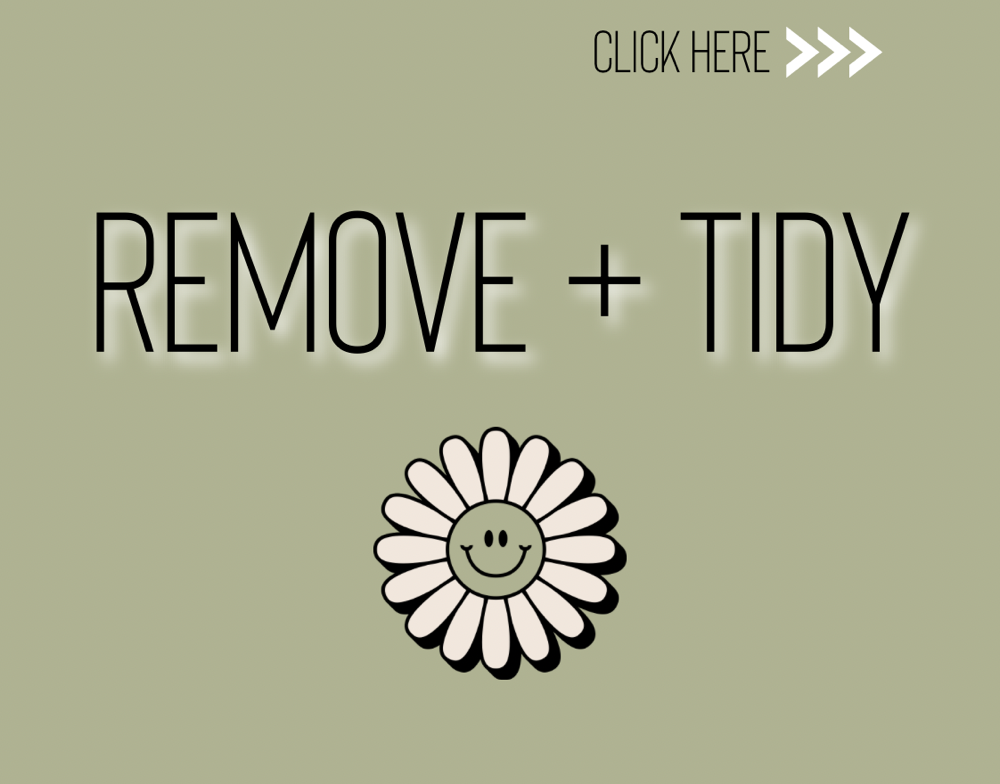 Remove & Tidy at The Glittered Nail in Falmouth, KY