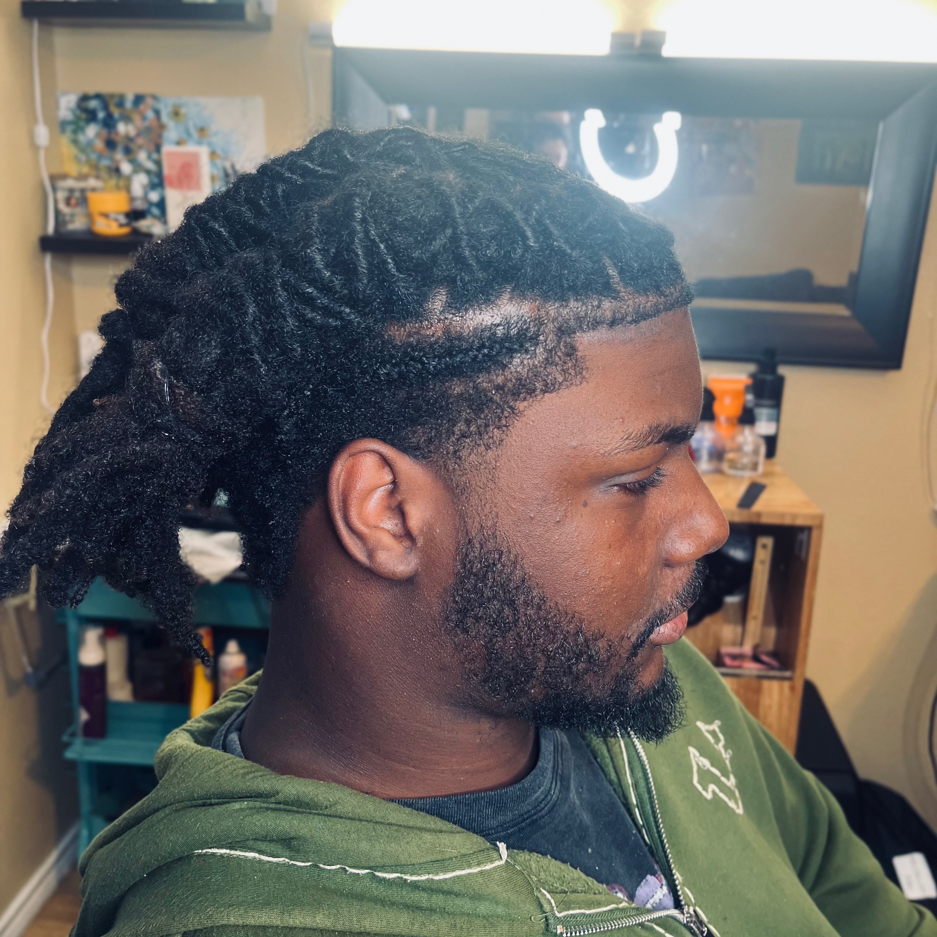 Retwist at Olivia Fades & Braids in Blue Ridge, TX