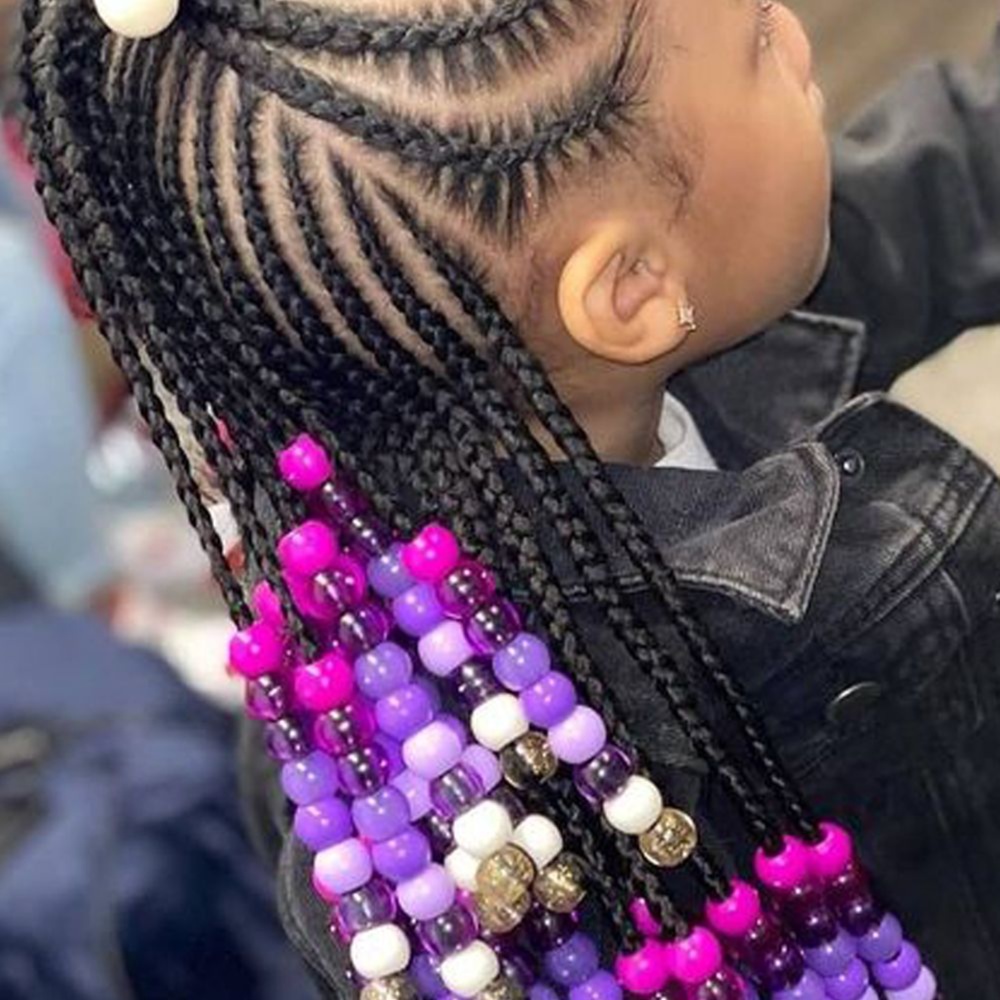 Hair Beads (Kids Styles) at Myca Mack Beauty in Northport, AL