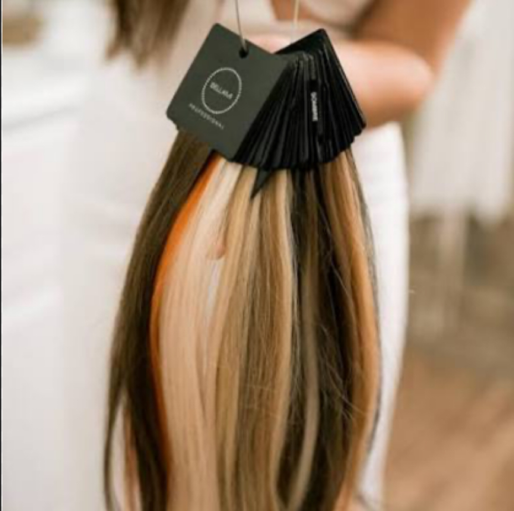Hair Extention Consultation at Hannah Hoy in Weatherford, TX