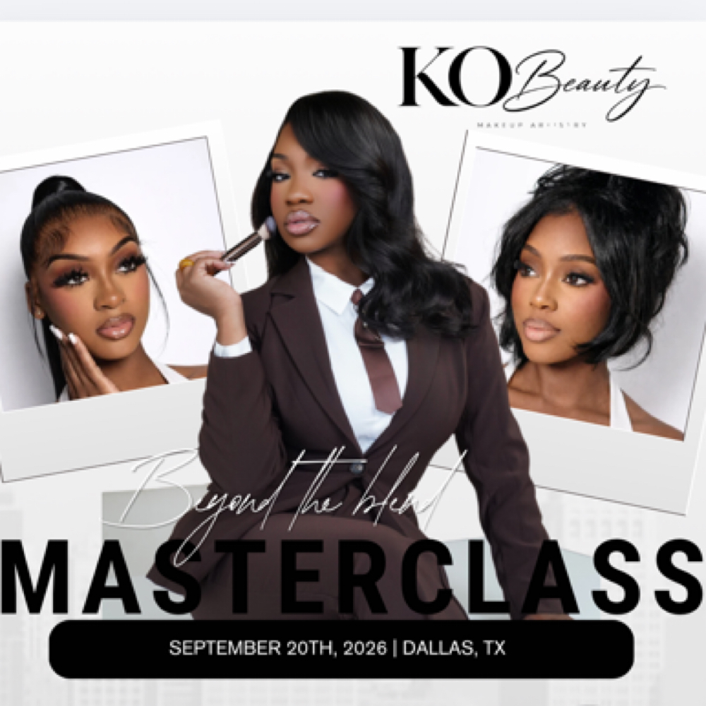 BEYOND THE BLEND MASTERCLASS at KOBEAUTY MAKEUP ARTISTRY ✨ in Dallas, TX