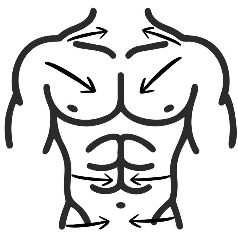 Chest Wax at Wicked Waxing Studio in Lexington, KY