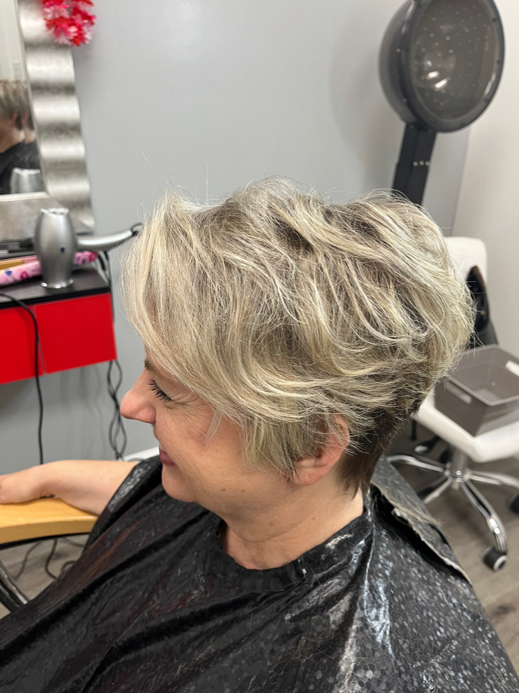 Short Hair 1/2 Head Of Highlites