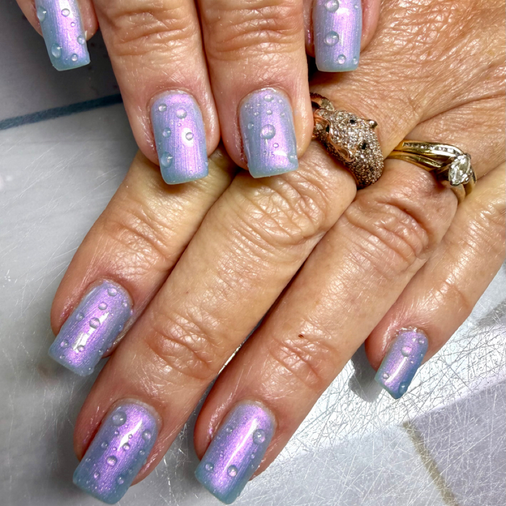 Raindrop Top Coat at Enchanted Nails by Danijella in Palm Bay   TEL: (321)795-1216, FL