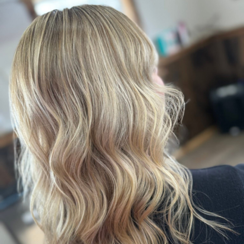 Half Head Of Highlights at Nevaeh’s Midnight Beauty in Shirleysburg, PA