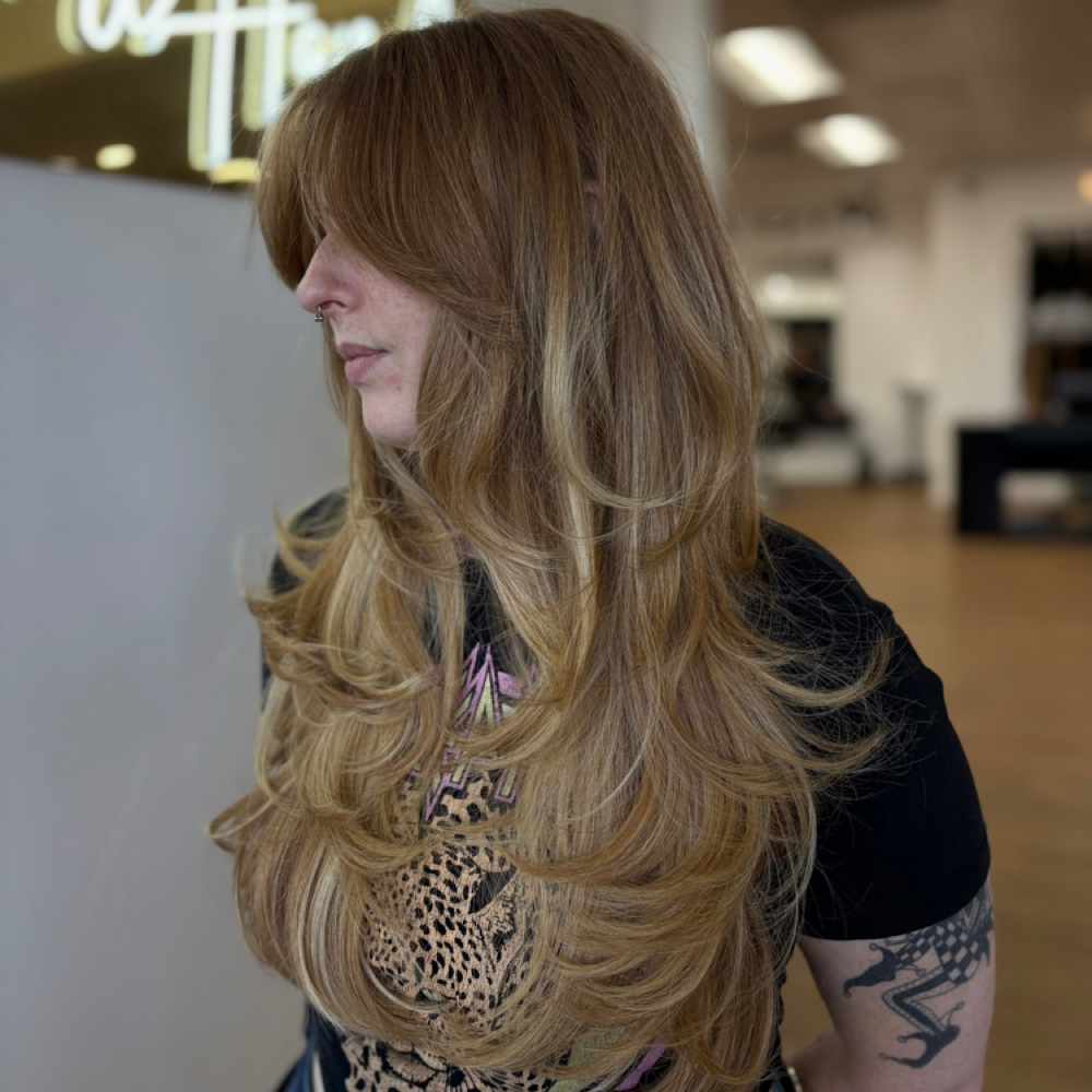 Precision Haircut at Rad Hair by Sofia in Corona, CA