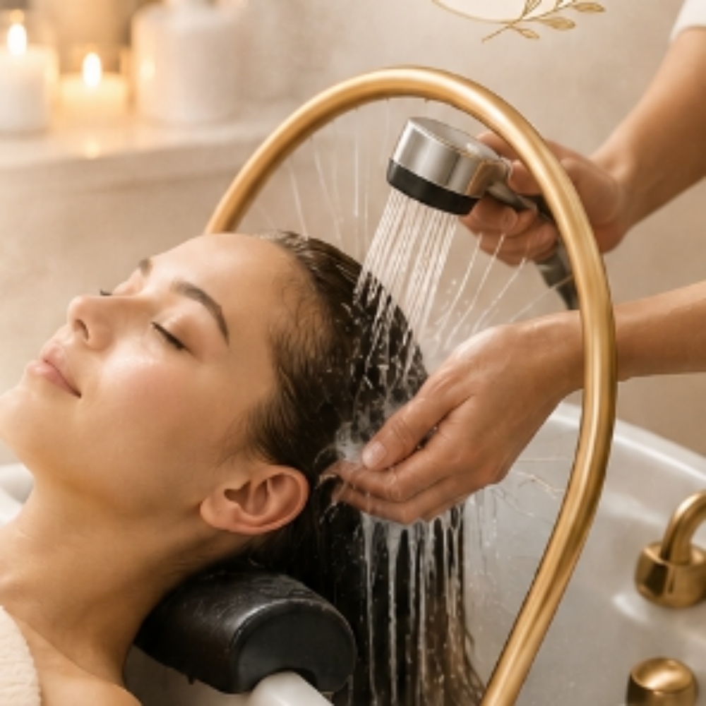 Deluxe japanese headspa at QUA Beauty Bar in Clearwater, FL