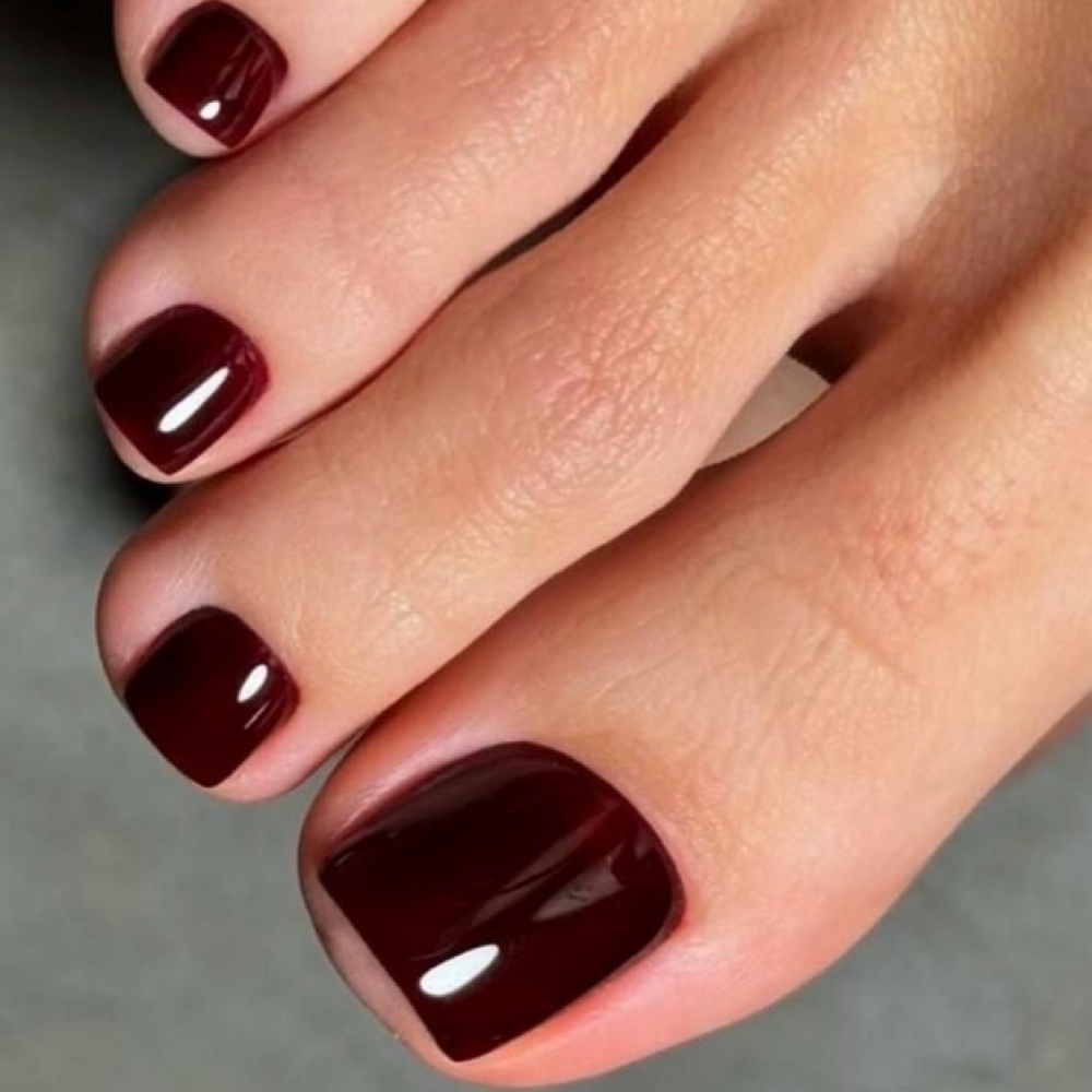 Gel Pedicure at The Vault Salon in Norton, KS