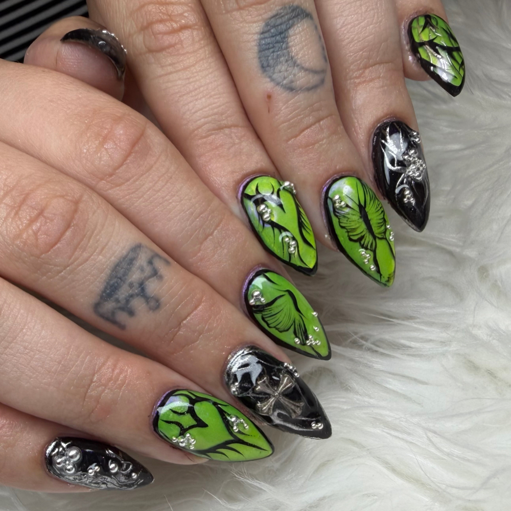 Mixed Media Art at Nailz By Jazminca LLC in Strongsville, OH